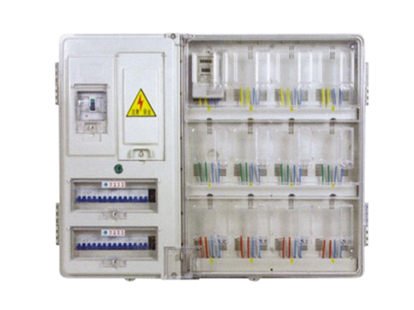 单相十二户电表箱（左右结构、卡式）